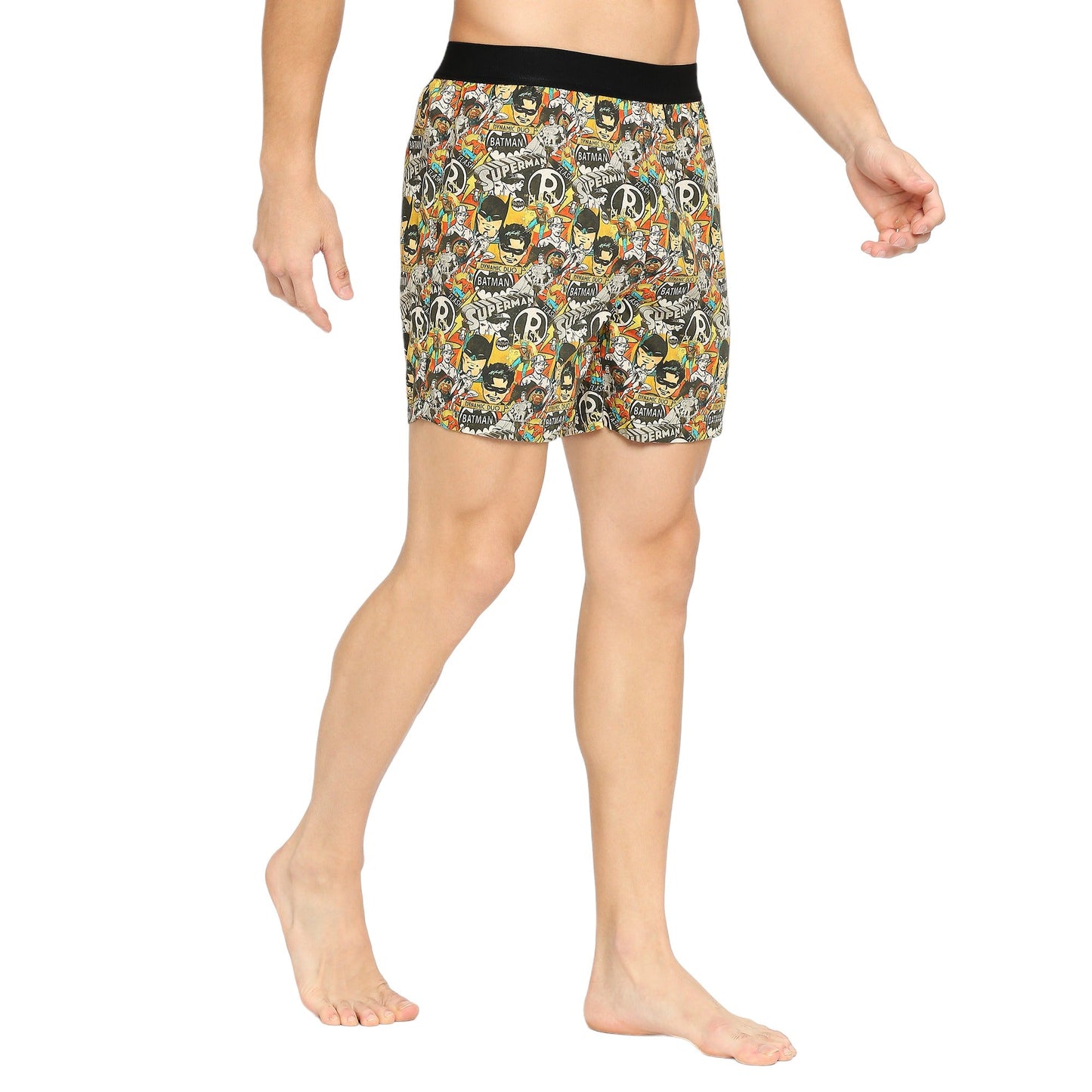 BZ INNERWEAR  Justice League-Mens Boxer  100 Cotton Printed Boxer  Pack of 1