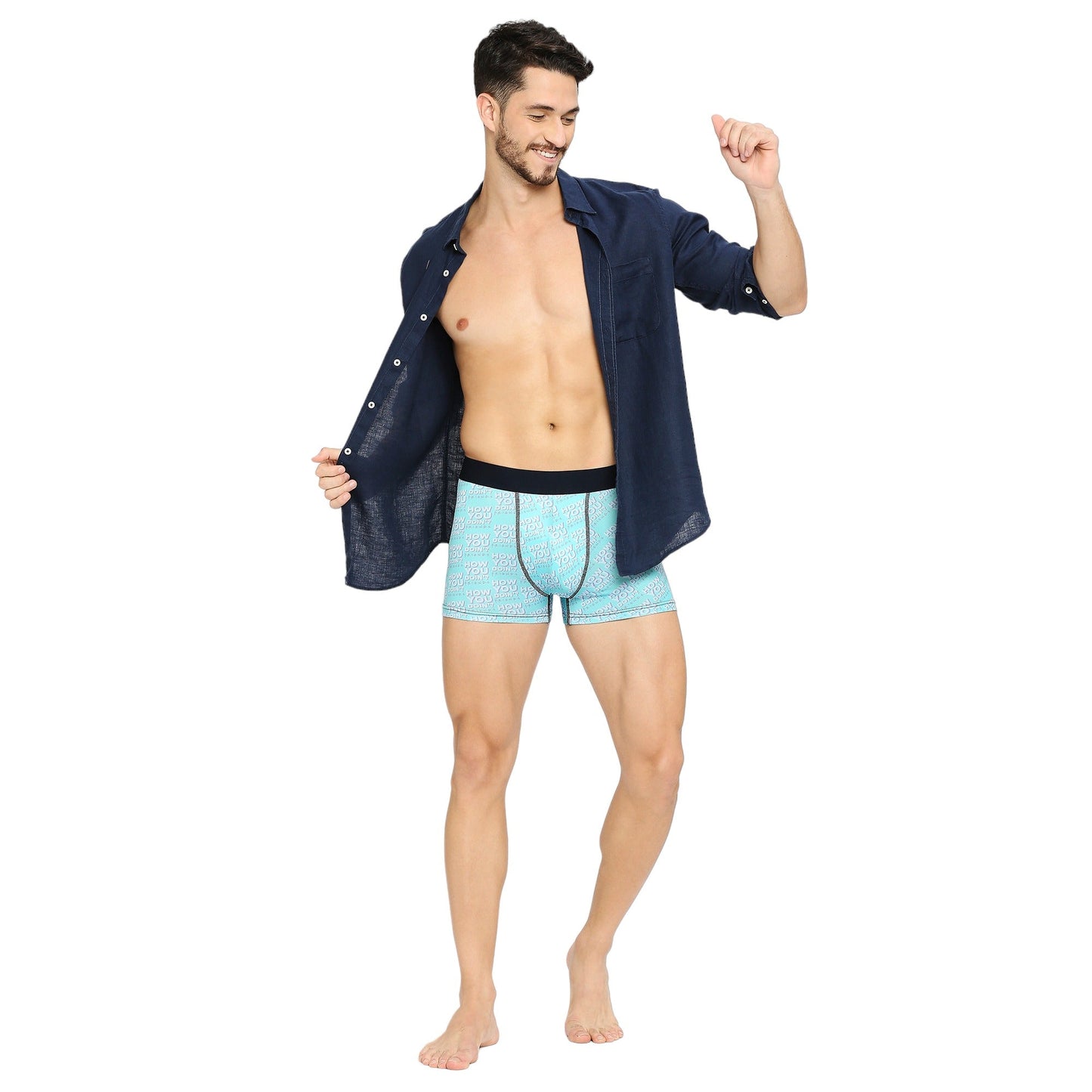 BZ INNERWEAR-FRIENDS-Mens Smundies  Poly Elasthene Jersey Material  Pack of 1