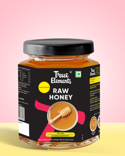 Raw Honey 350gm - Unheated And Unprocessed