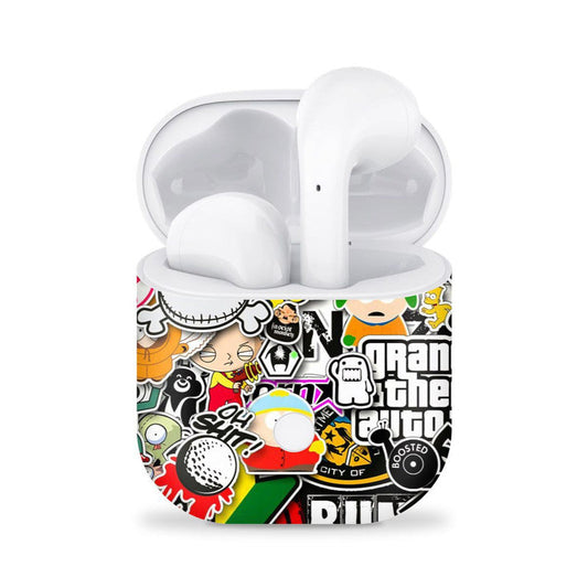 GTA Abstract Skin for Realme Buds TWS