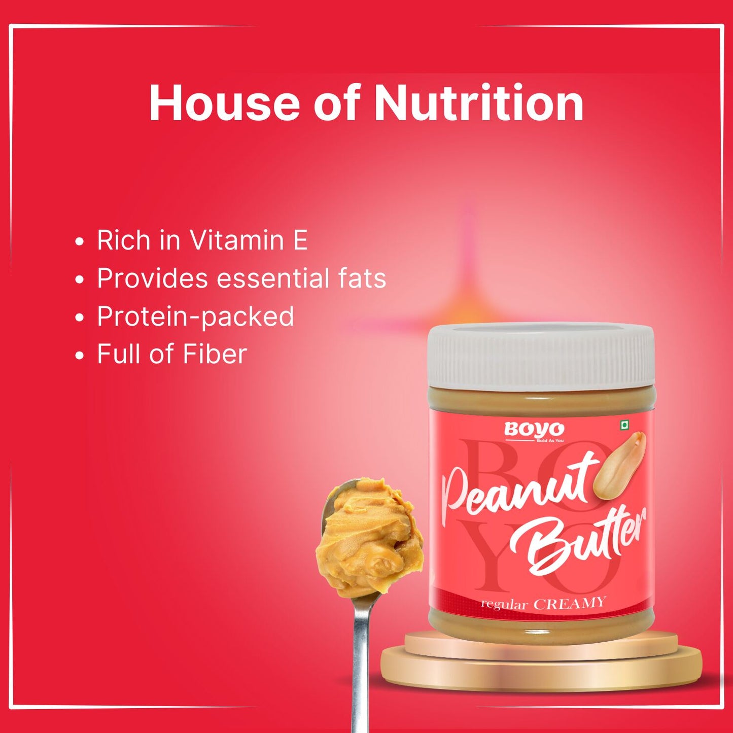 Peanut Butter Regular Creamy flavor - 340gm