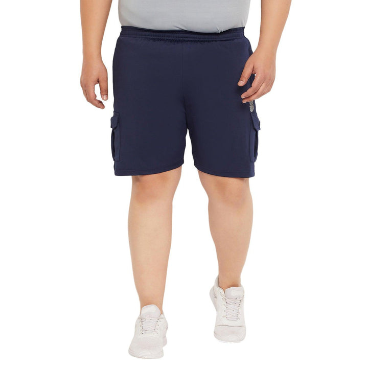 Men Plus Size Rezo Solid Shorts