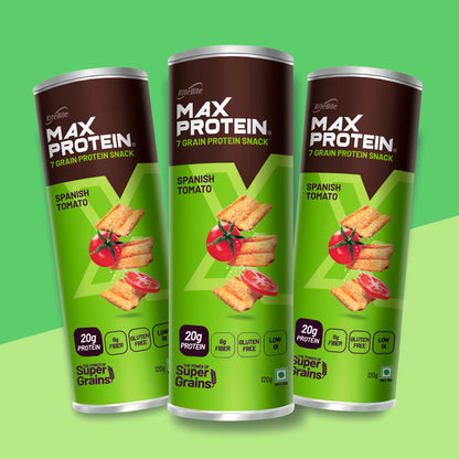 Max Protein Spanish Tomato Chips Pack Of 3