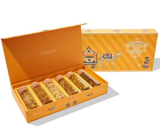 Turmeric Tea Tales Gift Set 6 Teas