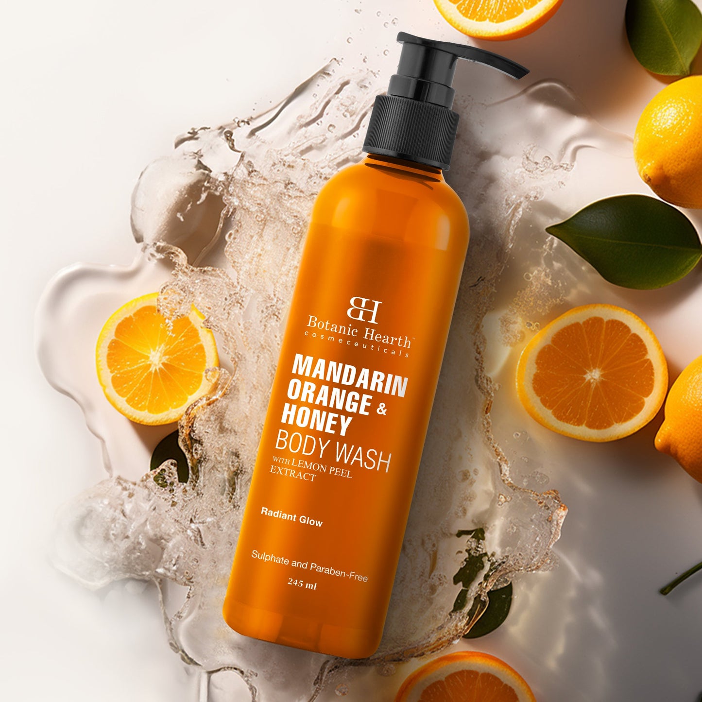 Mandarin Orange  Honey Body Wash 245ml