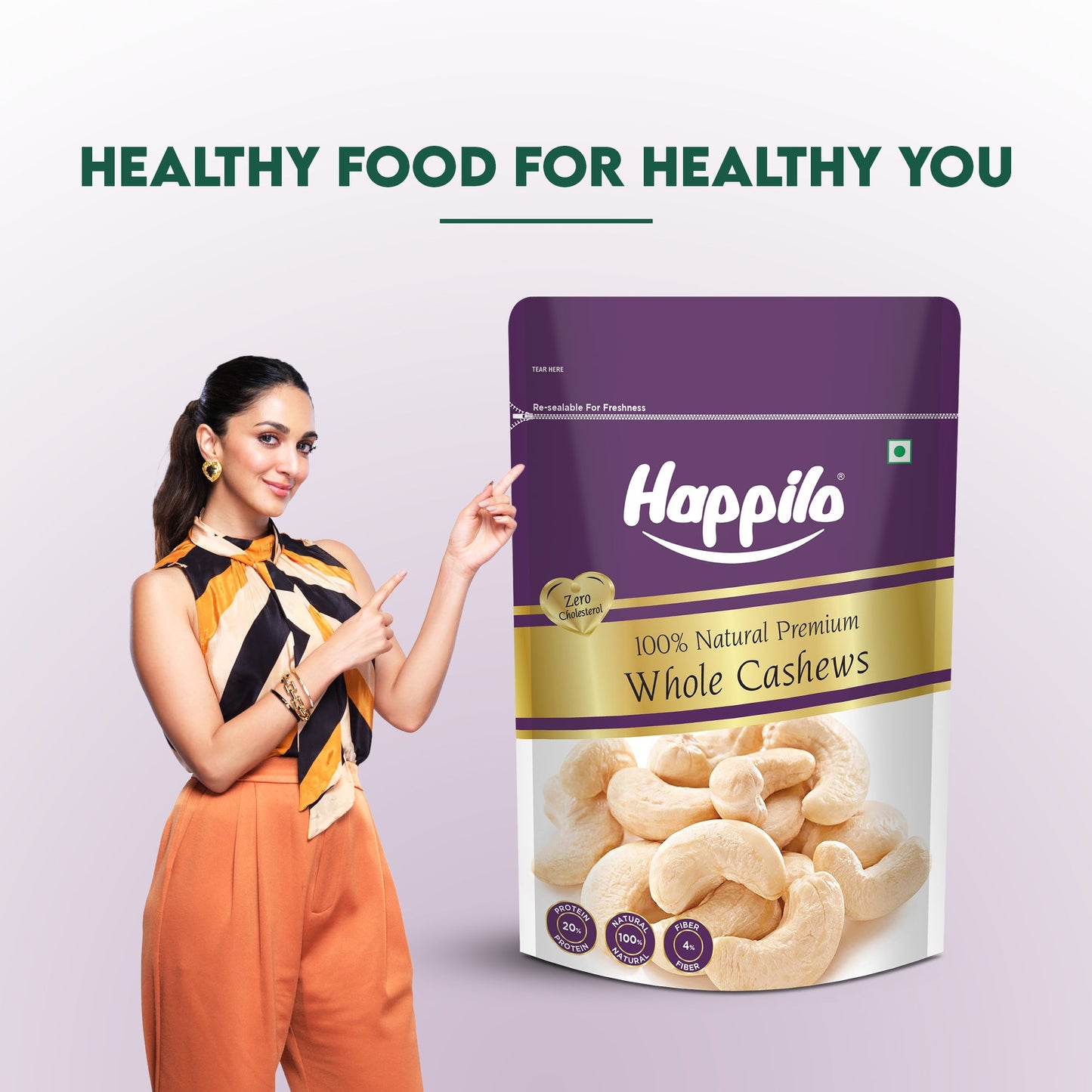 Happilo Premium Whole Cashew Nuts