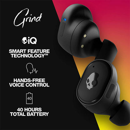 Skullcandy Grind Bluetooth Truly Wireless in Ear Earbuds with Mic with Voice Control