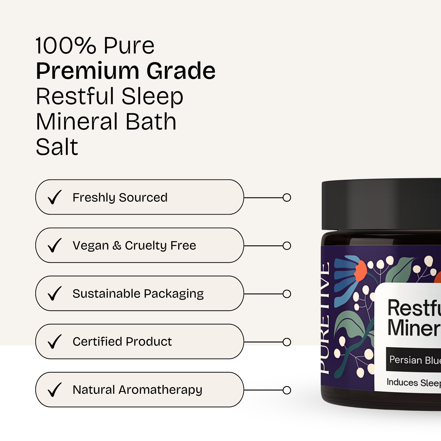 Restful Sleep Mineral Bath Salt