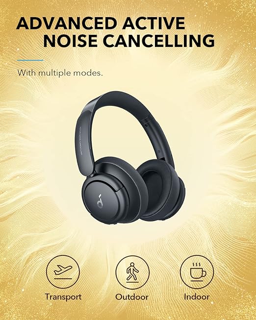 Soundcore By Anker Life Q35 Bluetooth Wireless On Ear Headphones