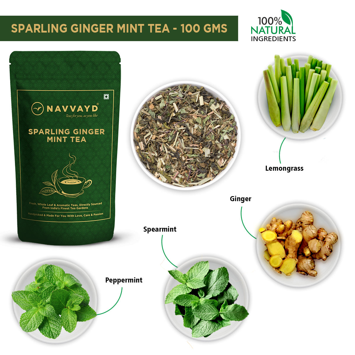 Sparling Ginger Mint Tea