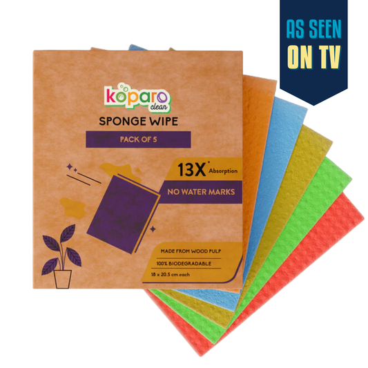 Natural Sponge Wipes - Large Size