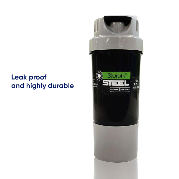 Shake Me Steel Protein Shaker 400ml