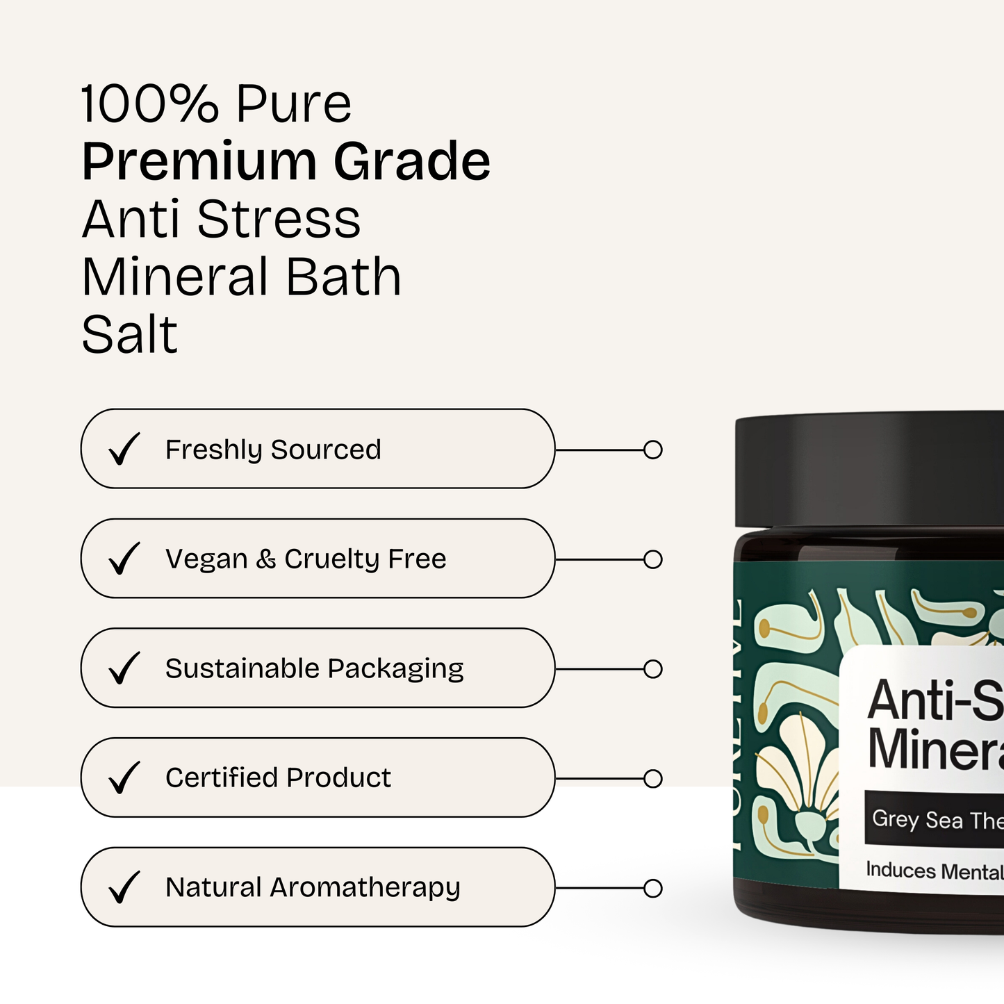 Anti-Stress Mineral Bath Salt