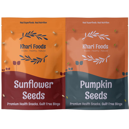 Pumpkin Sunflower Seeds Combo 200g x 2
