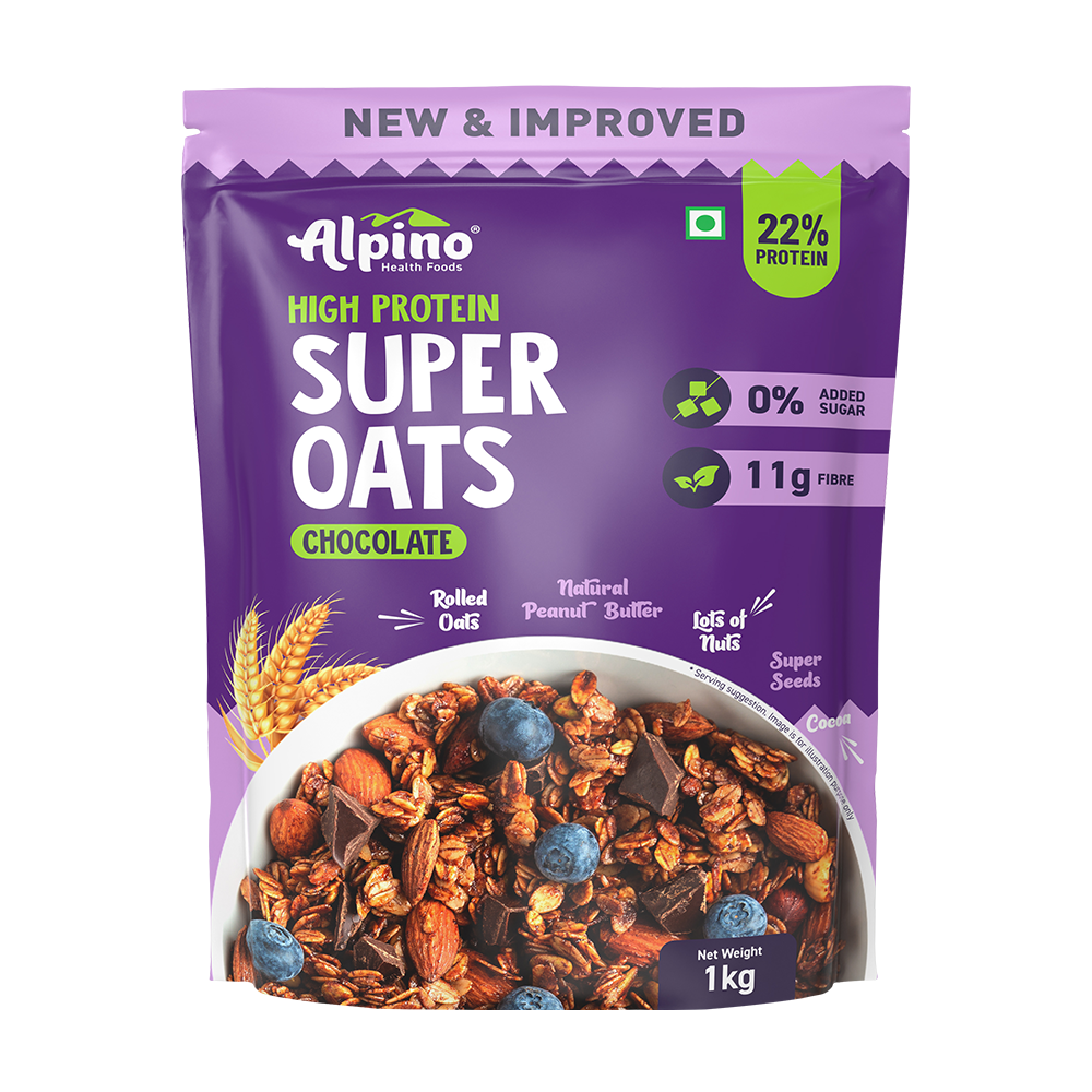 High Protein Super Rolled Oats Chocolate