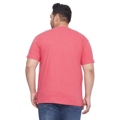 Men Plus Size Sutton Printed Round Neck Tshirt