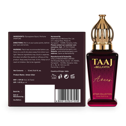 TAAJ Ameer Attar - 12ml