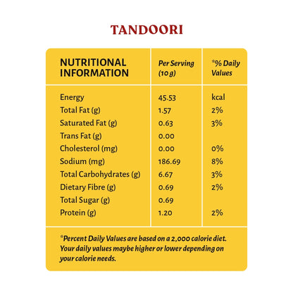 Open Secret Supergrain Chips- Tandoori - 90g - Single pack