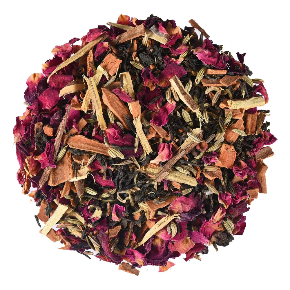 The Royal Brew  Rose green tea