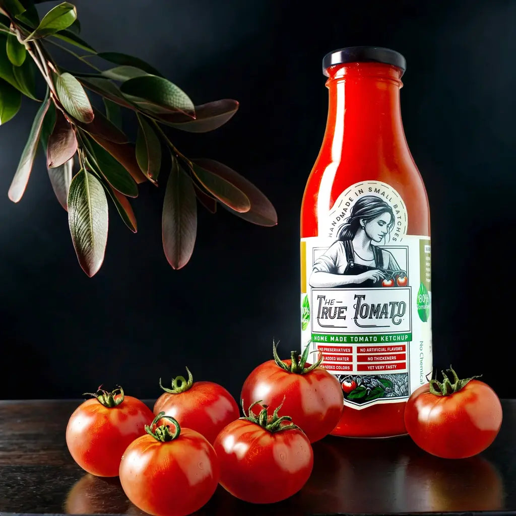 The True Tomato No Preservative Ketchup 220g