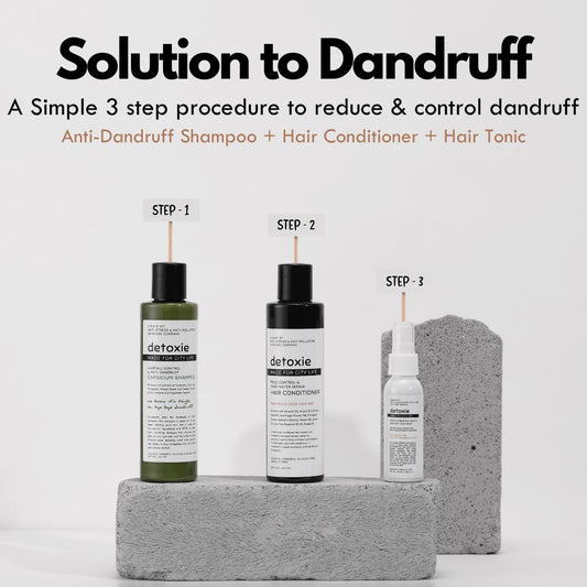 Dandruff  Hard Water Solution