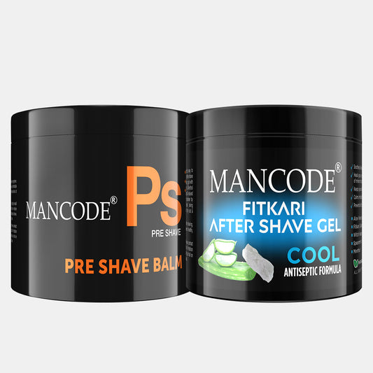 Combo Pre-shave balm and after-shave balm100gm
