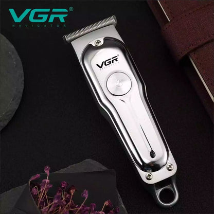 VGR V-071 Hair Trimmer For Men Silver