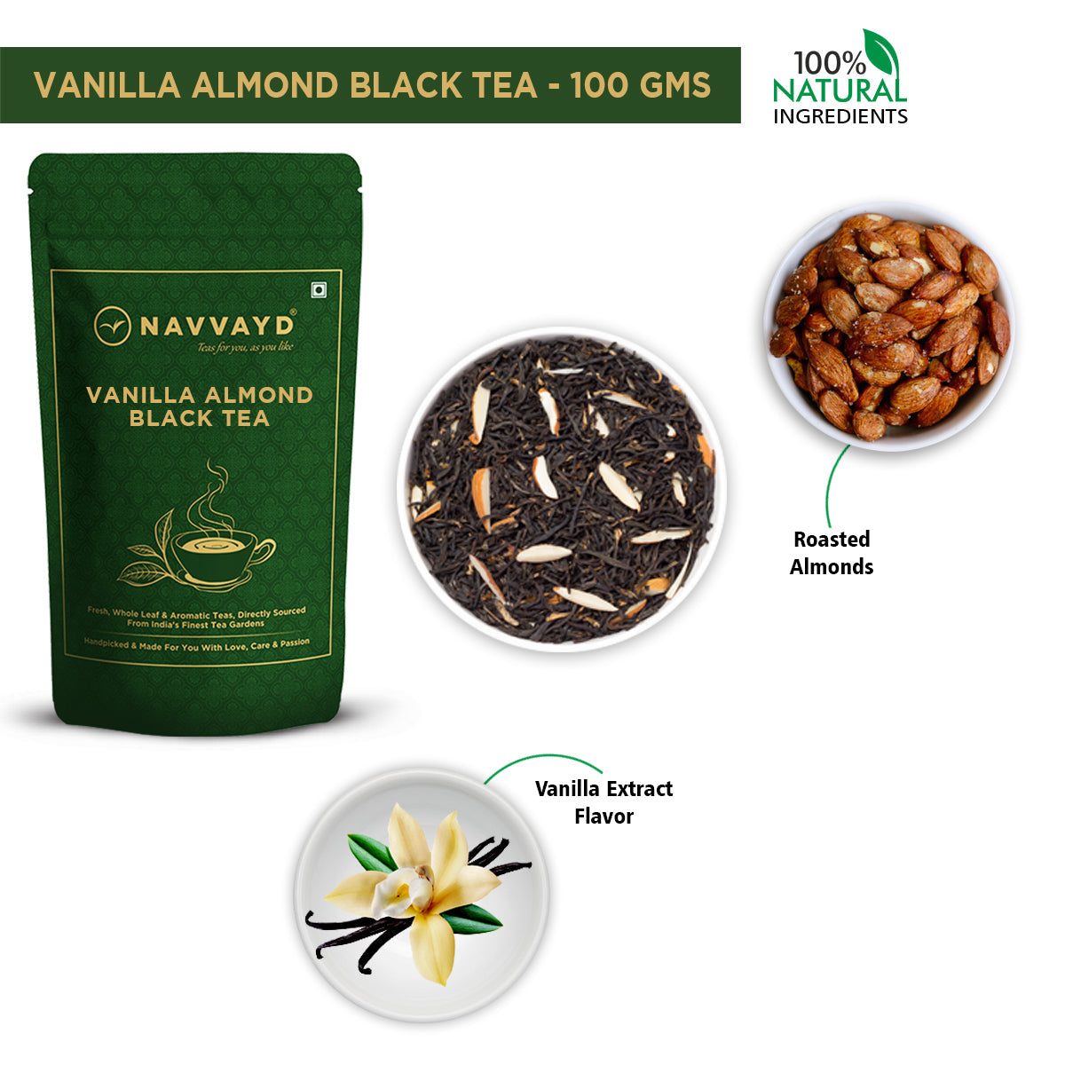 Vanilla Almond Black Tea