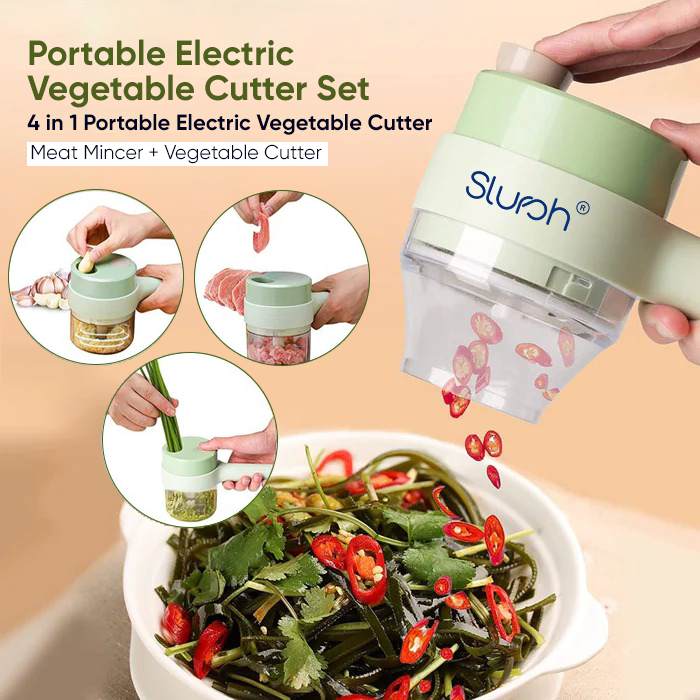 Electric Mini Food Processor