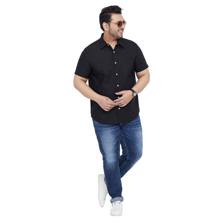 Men Plus Size Vernon Solid Shirt