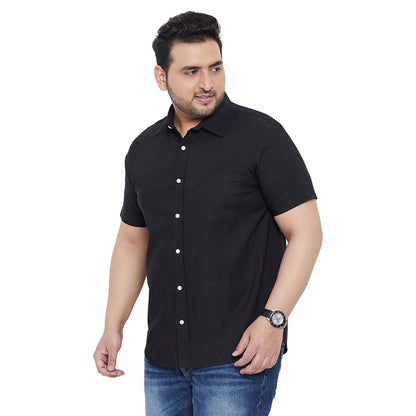 Men Plus Size Vernon Solid Shirt