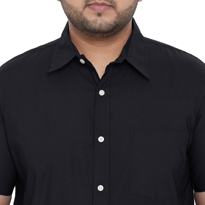 Men Plus Size Vernon Solid Shirt