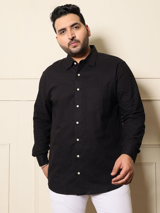 Men Plus Size VernonF Solid Shirt