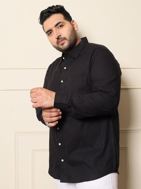 Men Plus Size VernonF Solid Shirt