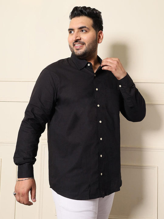 Men Plus Size VernonF Solid Shirt