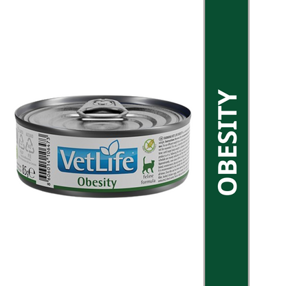 Farmina Vet Life Obesity Feline Formula Diet Cat Wet Food