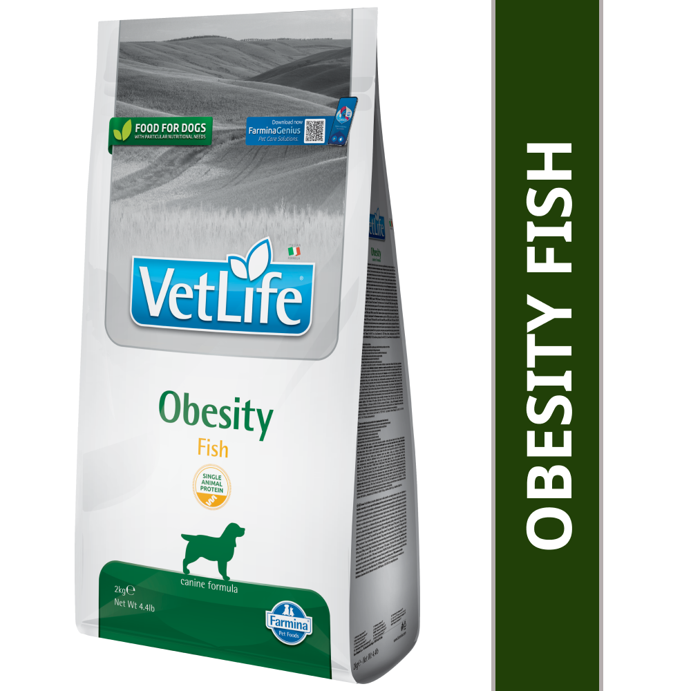 Farmina Vet Life Obesity Fish Adult Dog Dry Food