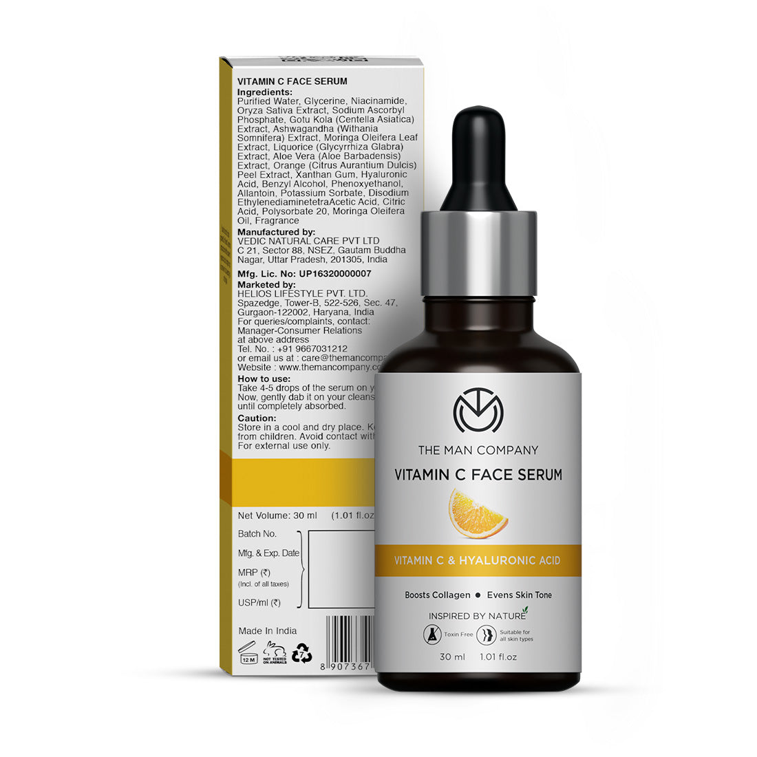 Vitamin C Face Serum  Vitamin C  Hyaluronic Acid