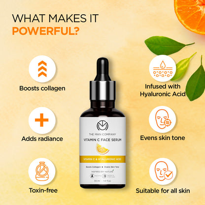 Vitamin C Face Serum  Vitamin C  Hyaluronic Acid