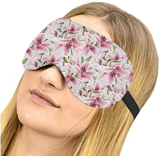 Lushomes Sleep Eyemask - Light Blocking, Soft, Comfortable for Men & Women. Ideal for Travel, Sleeping, Shift Work. Single Pc with Zipper.