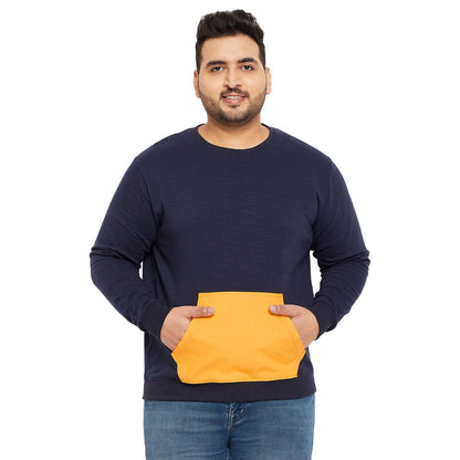 Men Plus Size Watford Colorblock Sweatshirt