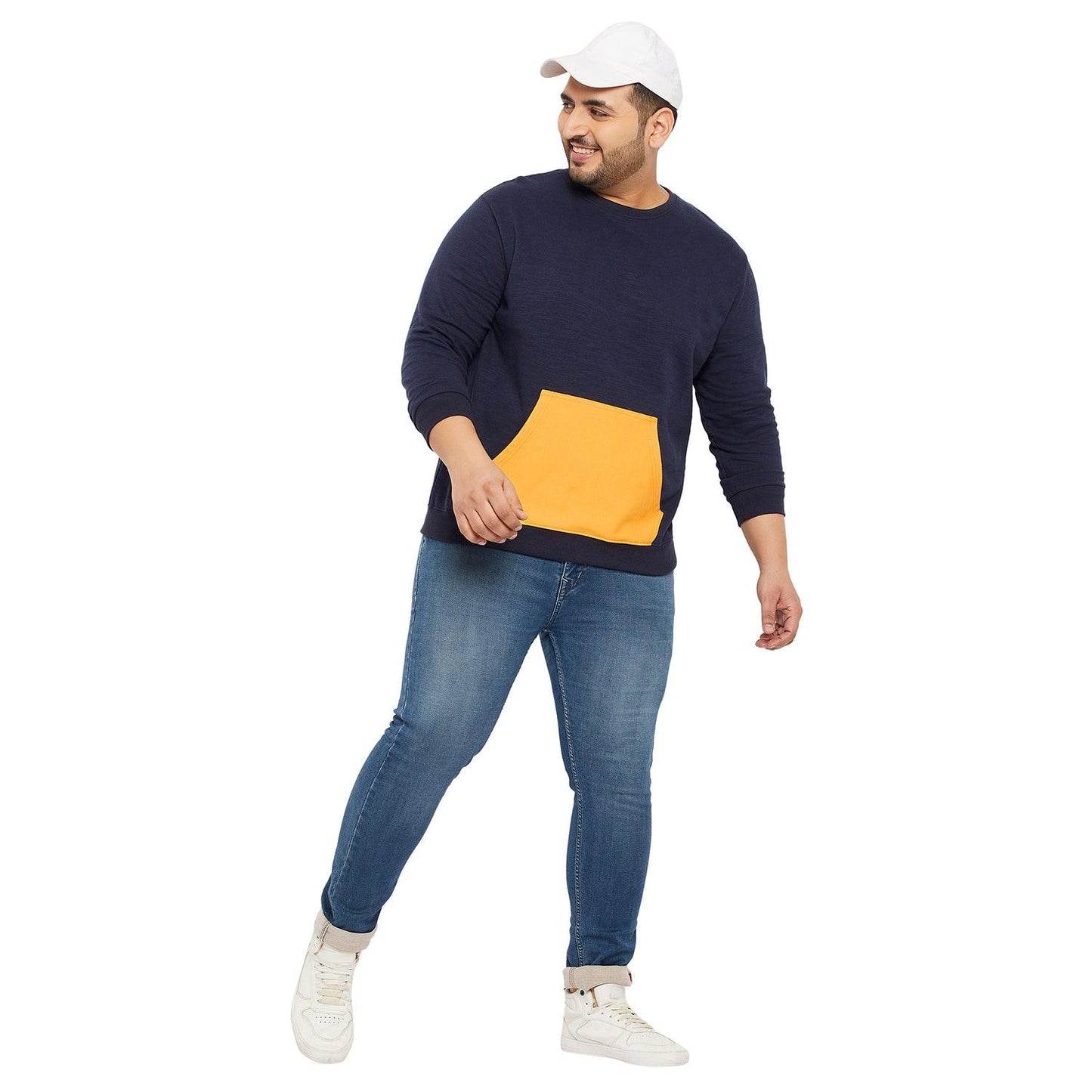 Men Plus Size Watford Colorblock Sweatshirt