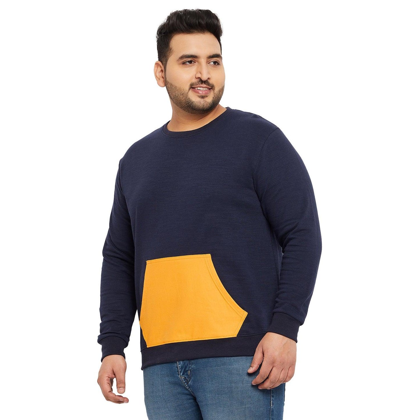 Men Plus Size Watford Colorblock Sweatshirt