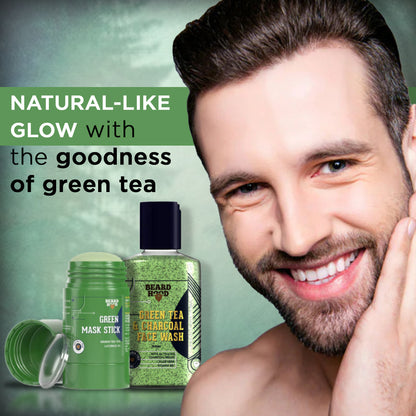 Green Tea Mask Stick  Green Tea Face Wash Combo