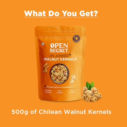 Open Secret Unjunked Walnut Kernels 500g