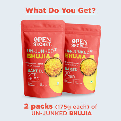 Open Secret Unjunked Bhujia 175g x 2