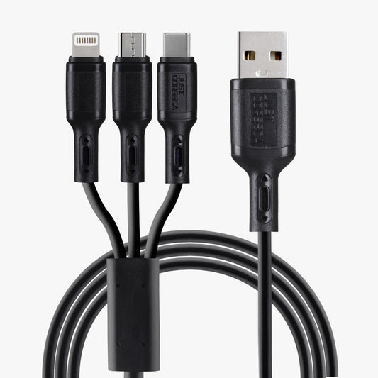 3-in-1 Qualcomm Cable- Fast Charge