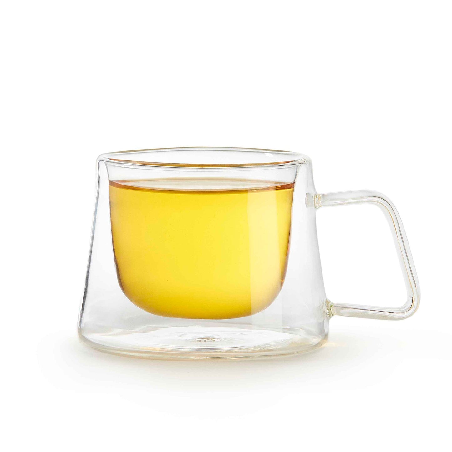 Shimmer - Borosilicate Glass Double Walled Teacups -  Set of 4