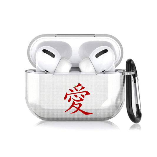 Japanese Transparent Printed Silicon Cover - Airpods Pro  Pro 2