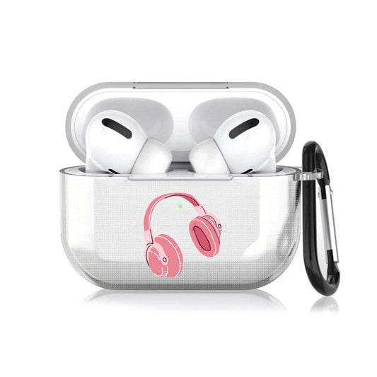 Music Transparent Printed Silicon Cover - Airpods Pro  Pro 2